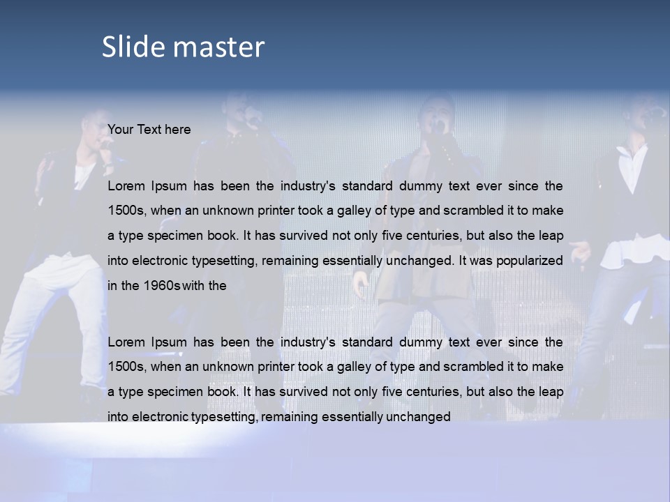 Kian Egan Shane Filan Ireland PowerPoint Template