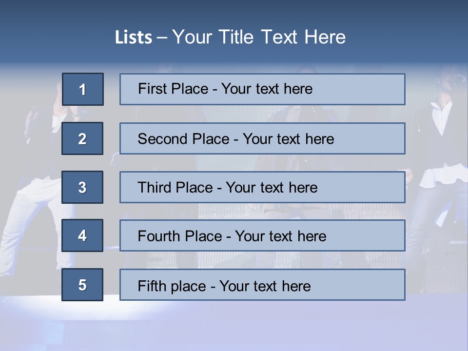 Kian Egan Shane Filan Ireland PowerPoint Template
