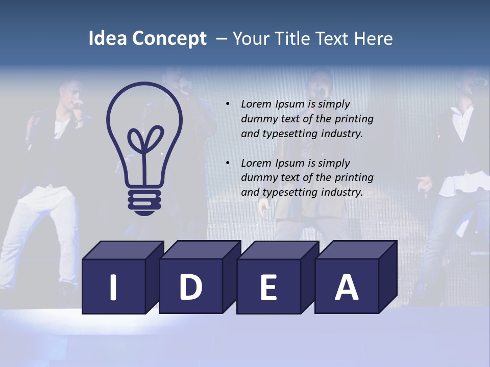 Kian Egan Shane Filan Ireland PowerPoint Template