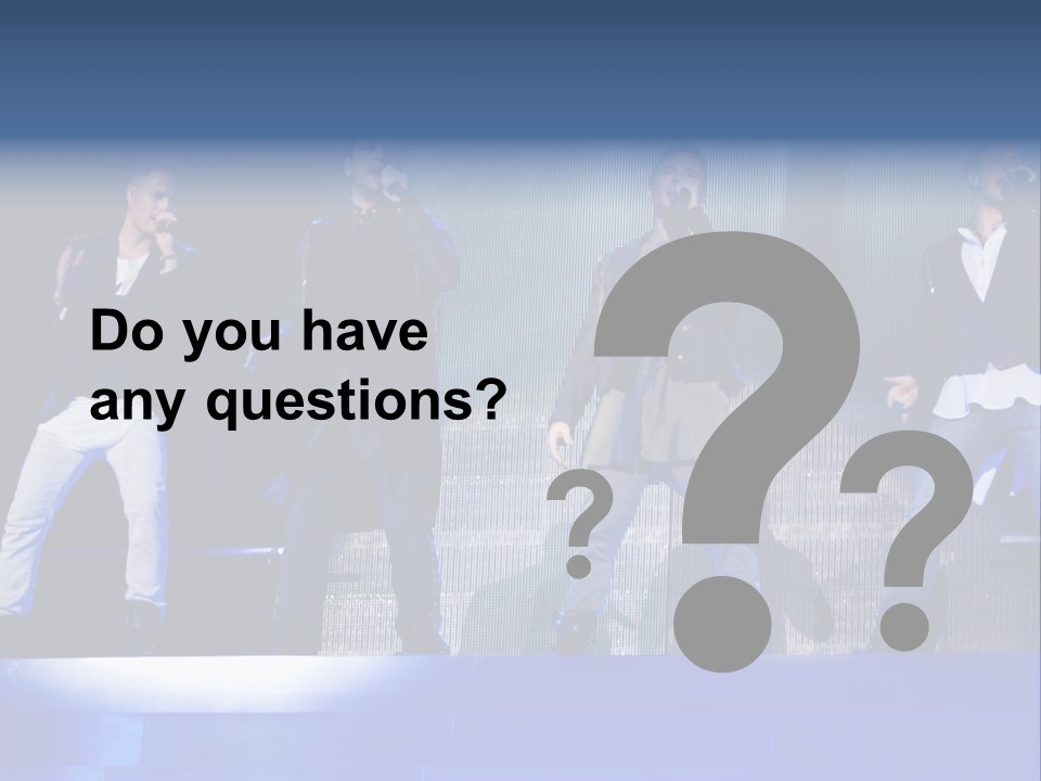 Kian Egan Shane Filan Ireland PowerPoint Template