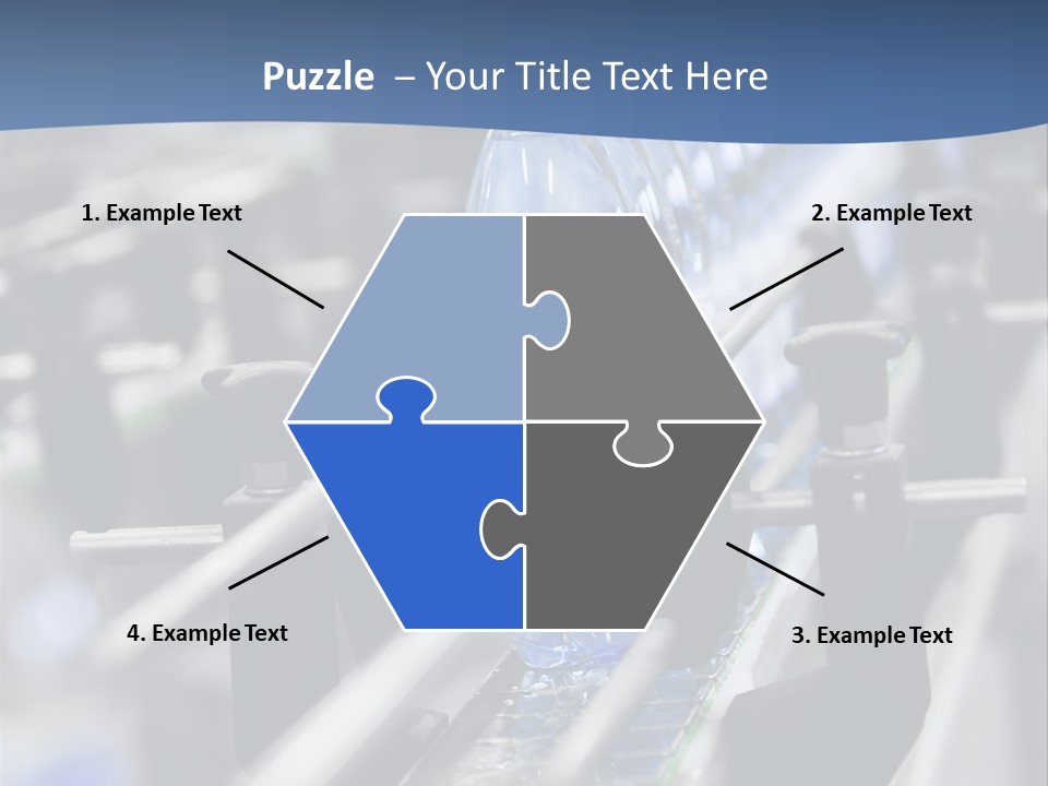 Manufacturing Container Large Group Of Objects PowerPoint Template