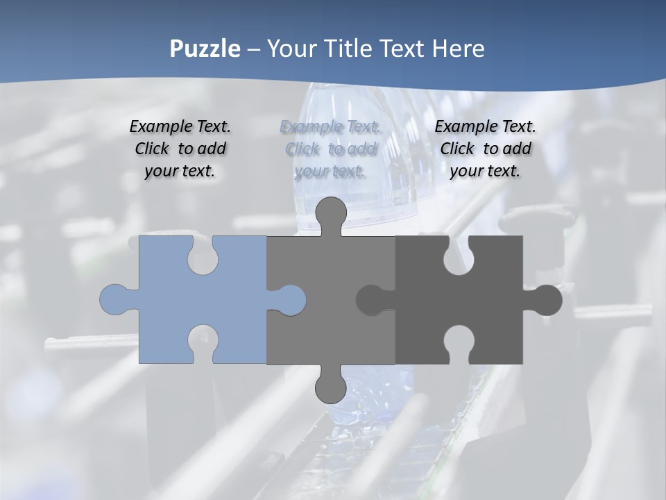 Manufacturing Container Large Group Of Objects PowerPoint Template