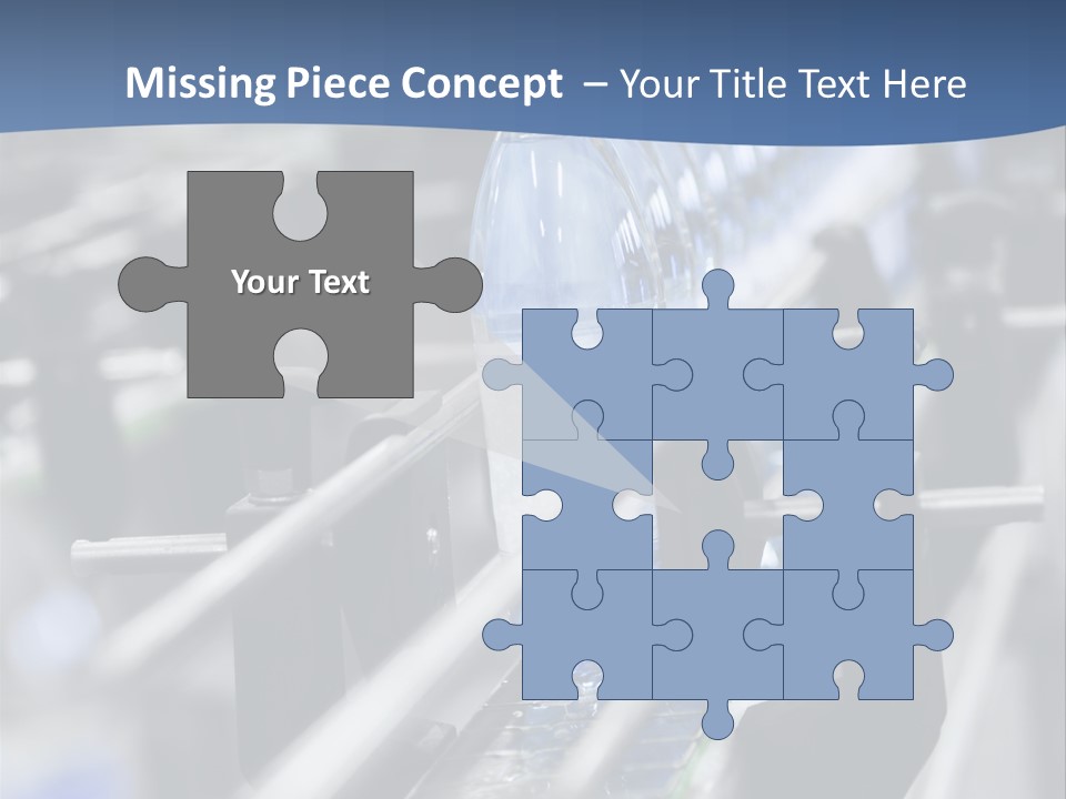 Manufacturing Container Large Group Of Objects PowerPoint Template