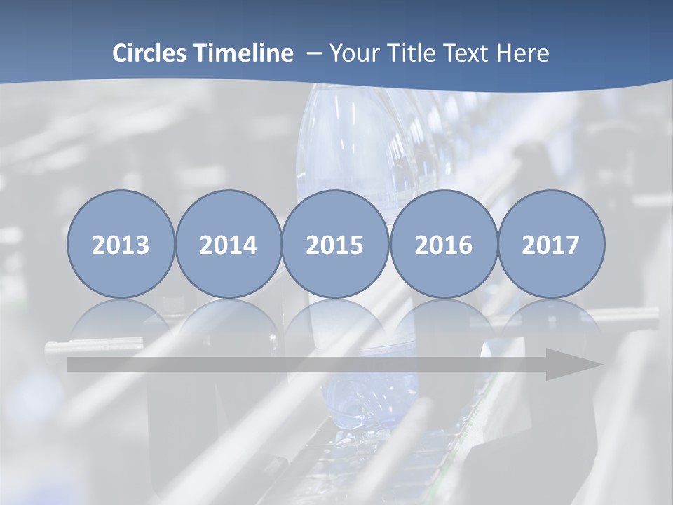 Manufacturing Container Large Group Of Objects PowerPoint Template