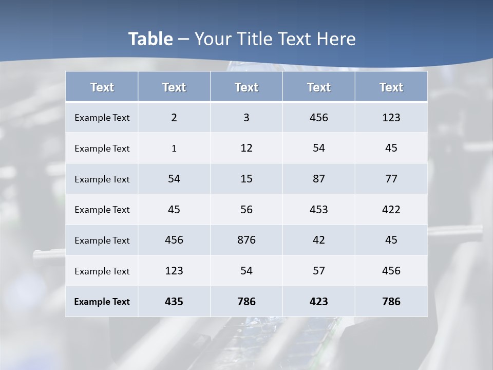 Manufacturing Container Large Group Of Objects PowerPoint Template