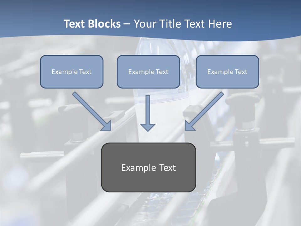 Manufacturing Container Large Group Of Objects PowerPoint Template