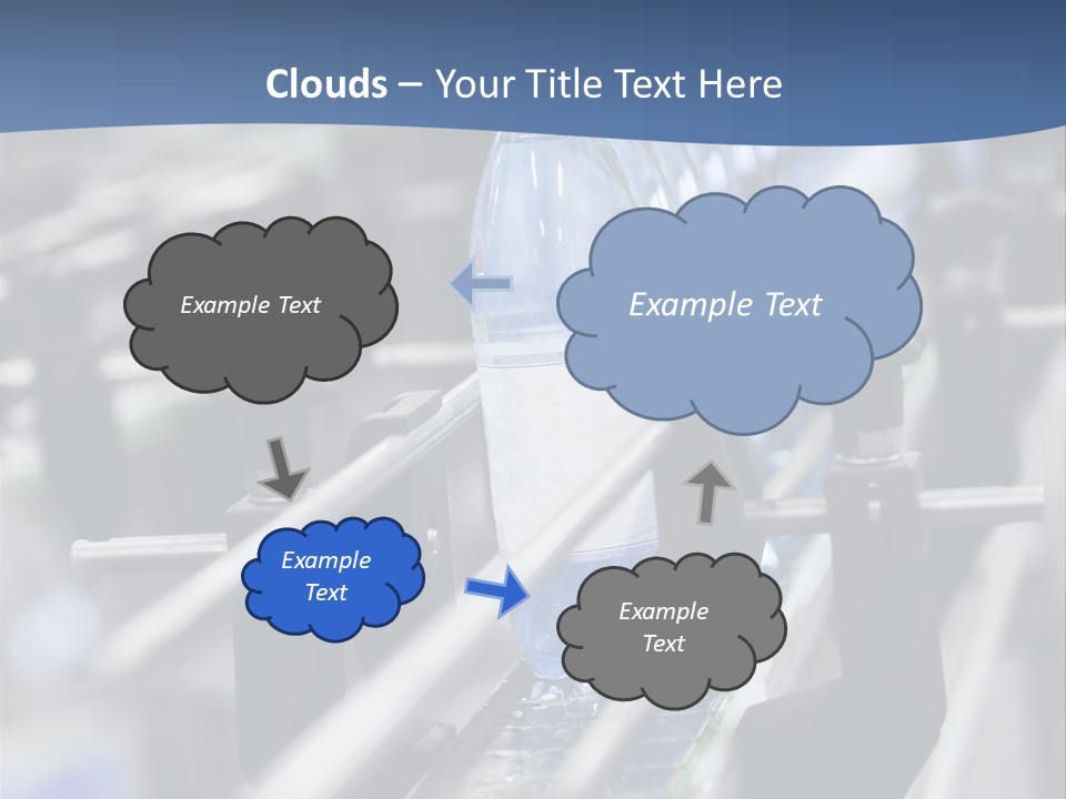 Manufacturing Container Large Group Of Objects PowerPoint Template