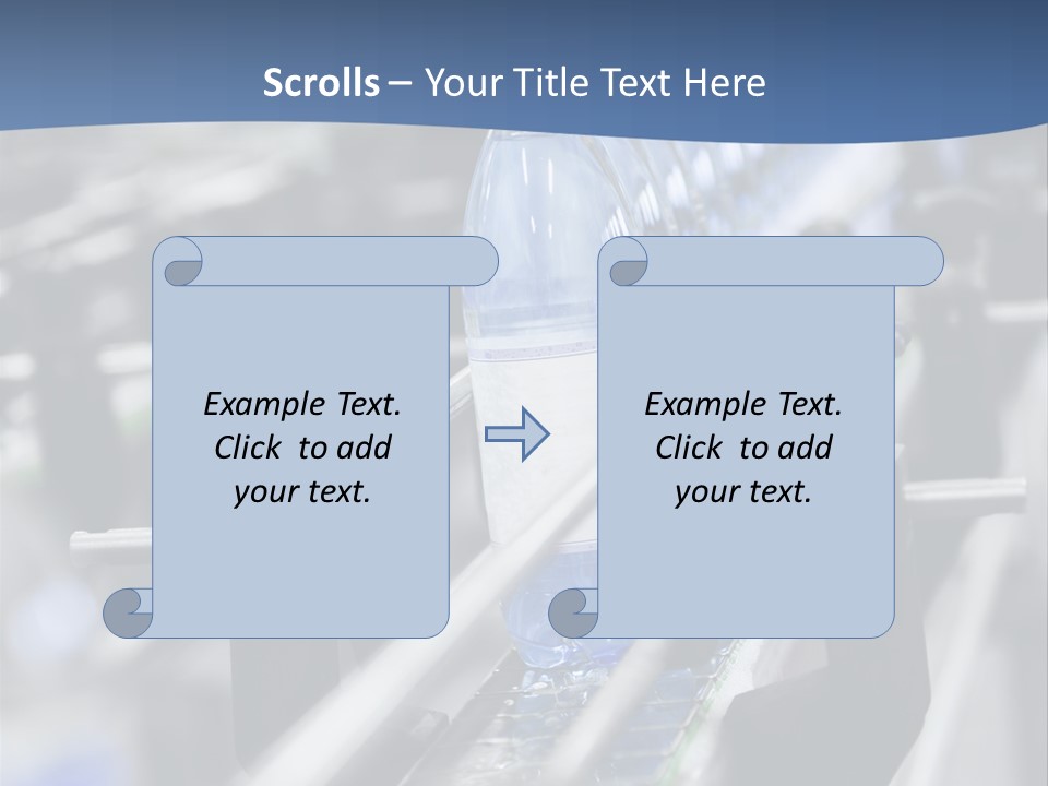 Manufacturing Container Large Group Of Objects PowerPoint Template