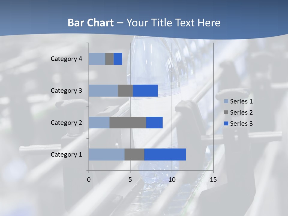Manufacturing Container Large Group Of Objects PowerPoint Template