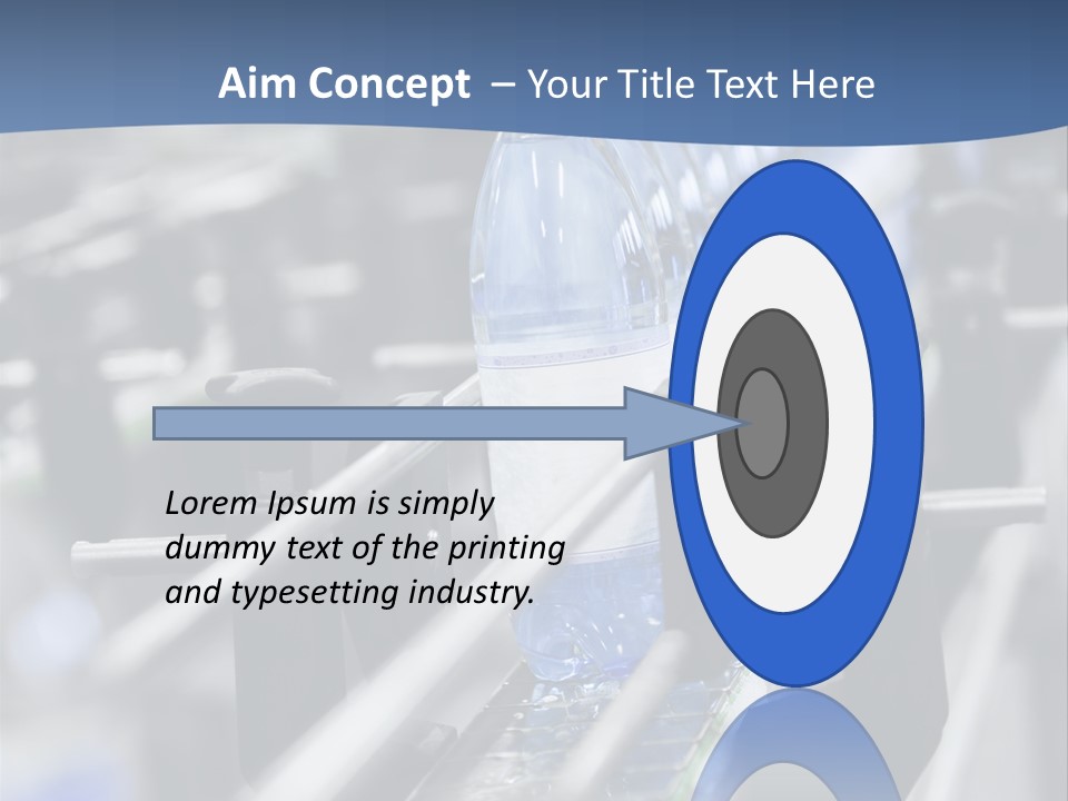 Manufacturing Container Large Group Of Objects PowerPoint Template