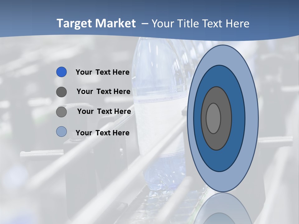 Manufacturing Container Large Group Of Objects PowerPoint Template