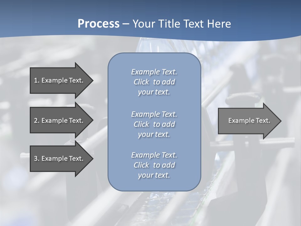 Manufacturing Container Large Group Of Objects PowerPoint Template
