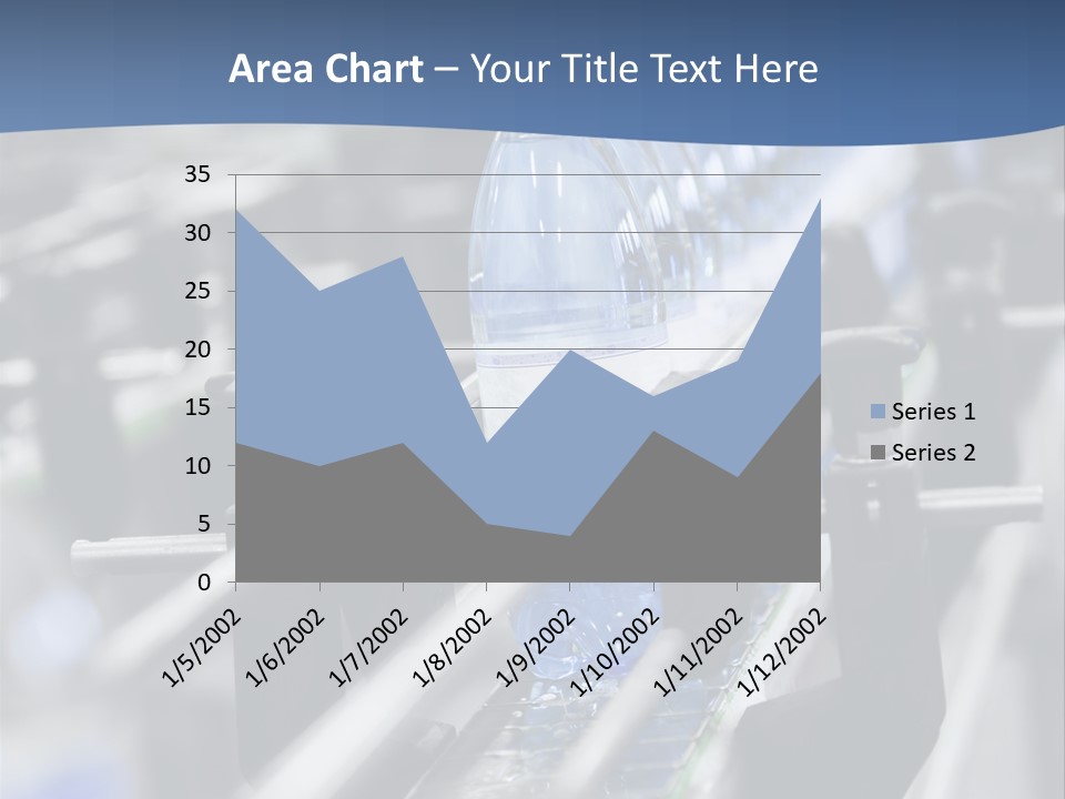 Manufacturing Container Large Group Of Objects PowerPoint Template