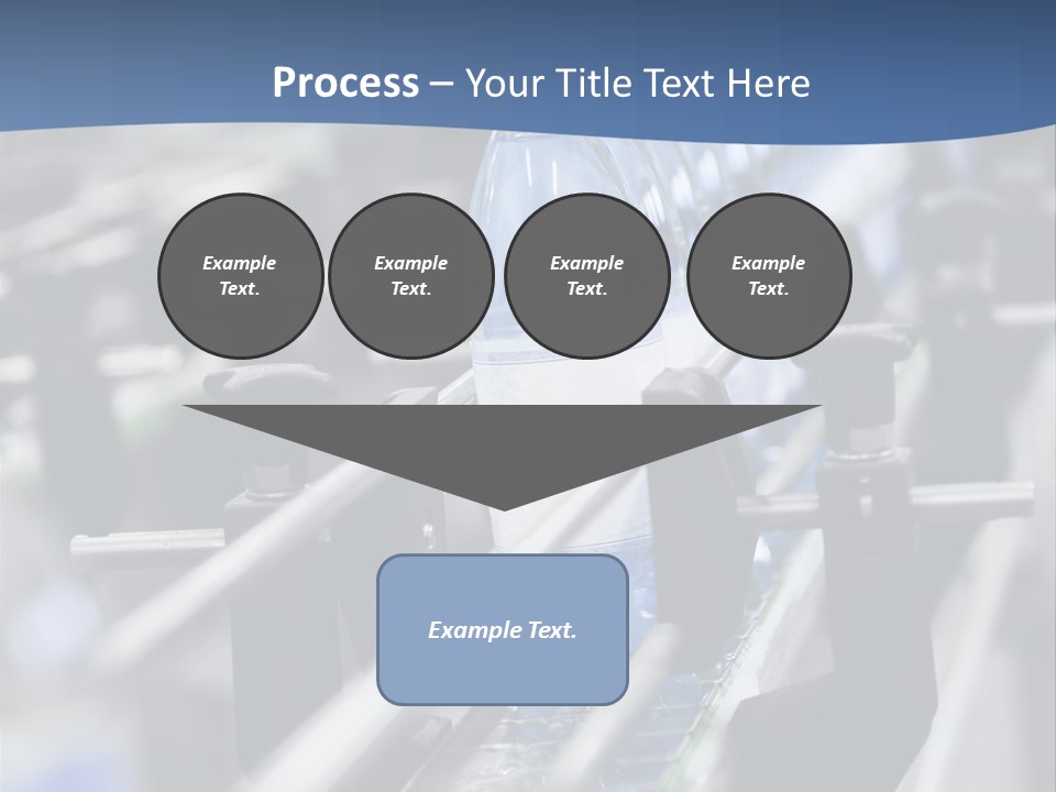 Manufacturing Container Large Group Of Objects PowerPoint Template