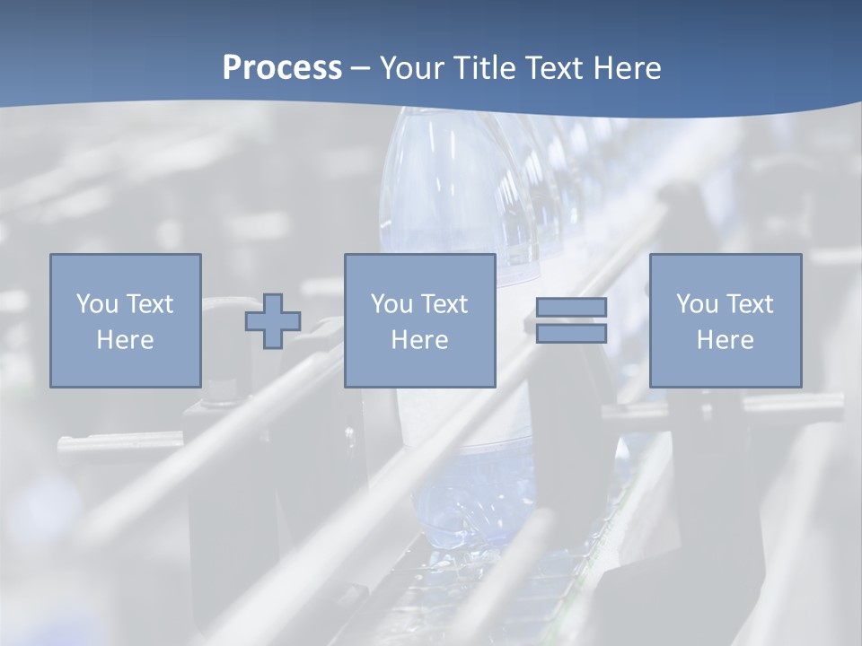 Manufacturing Container Large Group Of Objects PowerPoint Template