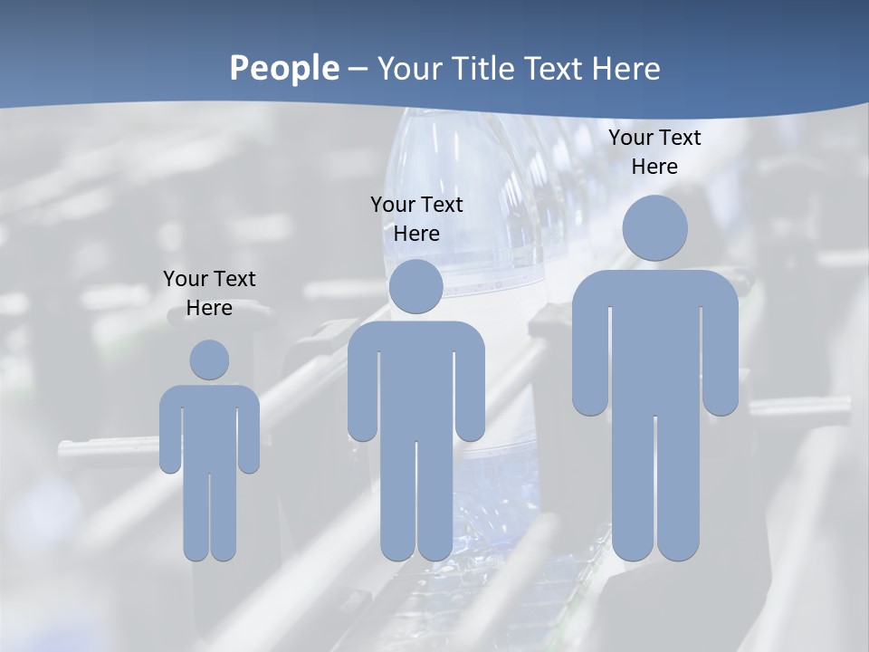 Manufacturing Container Large Group Of Objects PowerPoint Template