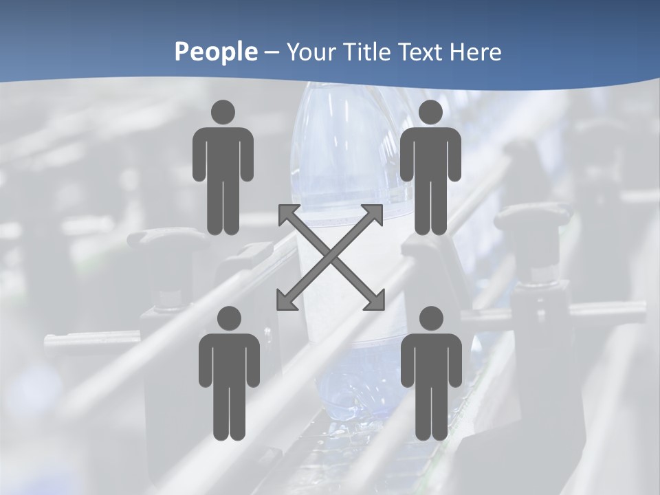 Manufacturing Container Large Group Of Objects PowerPoint Template