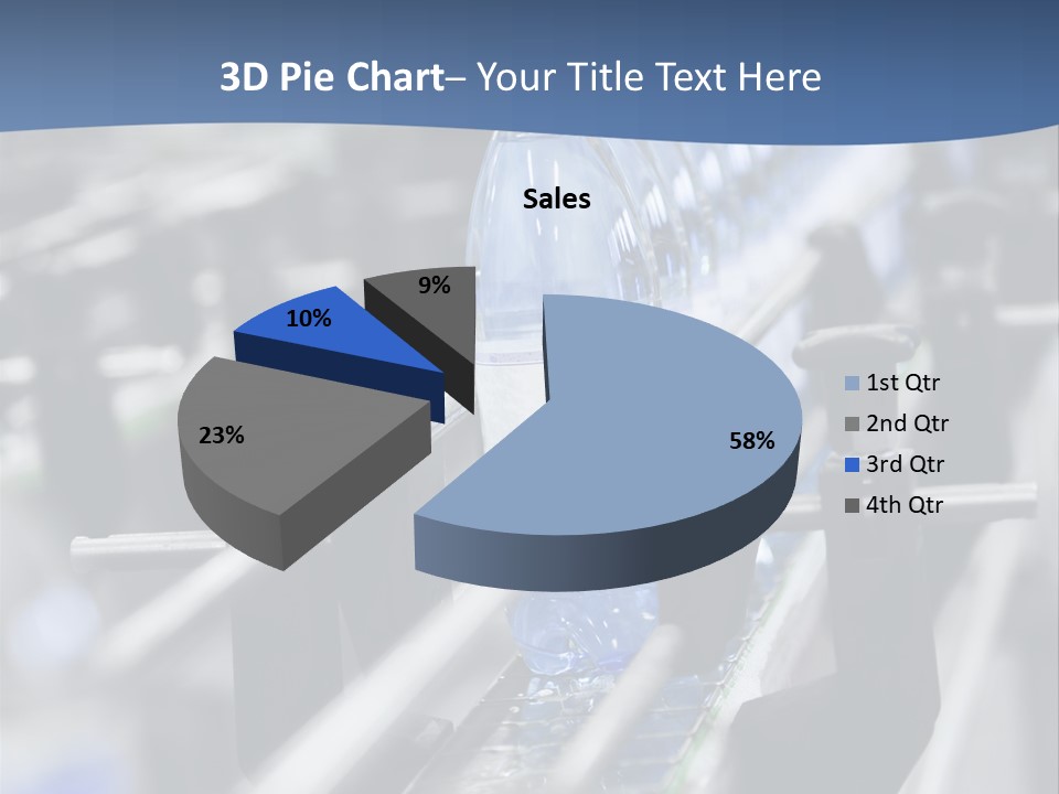 Manufacturing Container Large Group Of Objects PowerPoint Template