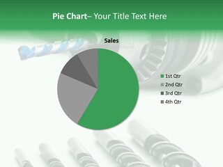 Handle White Drilling PowerPoint Template