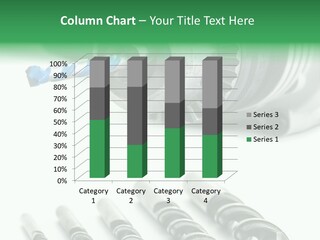 Handle White Drilling PowerPoint Template