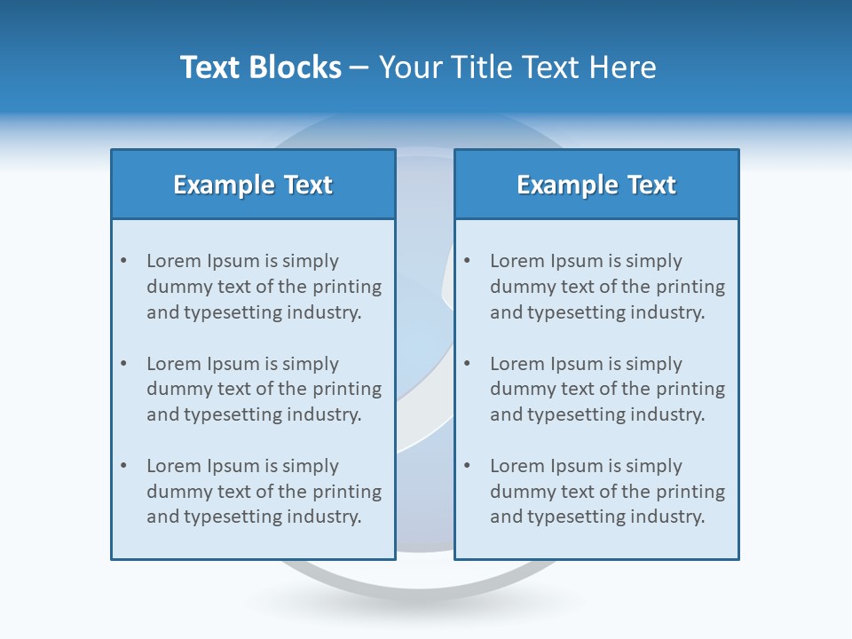 A Blue Button With A Phone On It PowerPoint Template