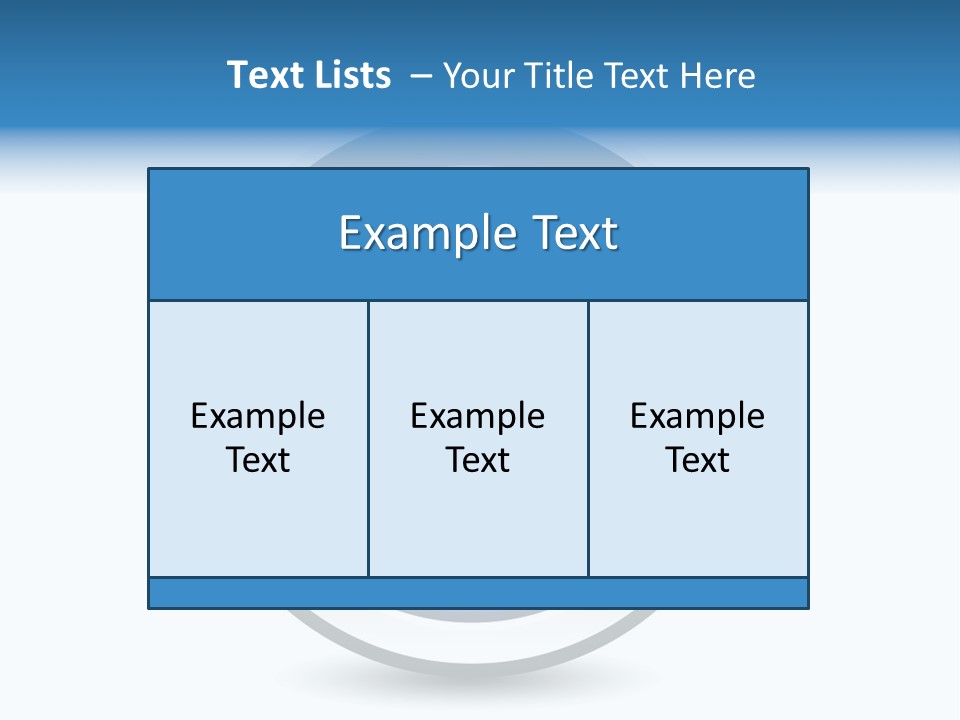 A Blue Button With A Phone On It PowerPoint Template