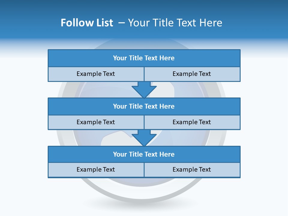 A Blue Button With A Phone On It PowerPoint Template