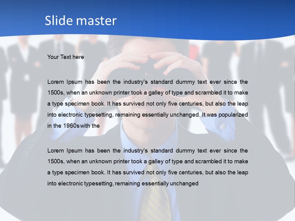 Student Staff Employment PowerPoint Template