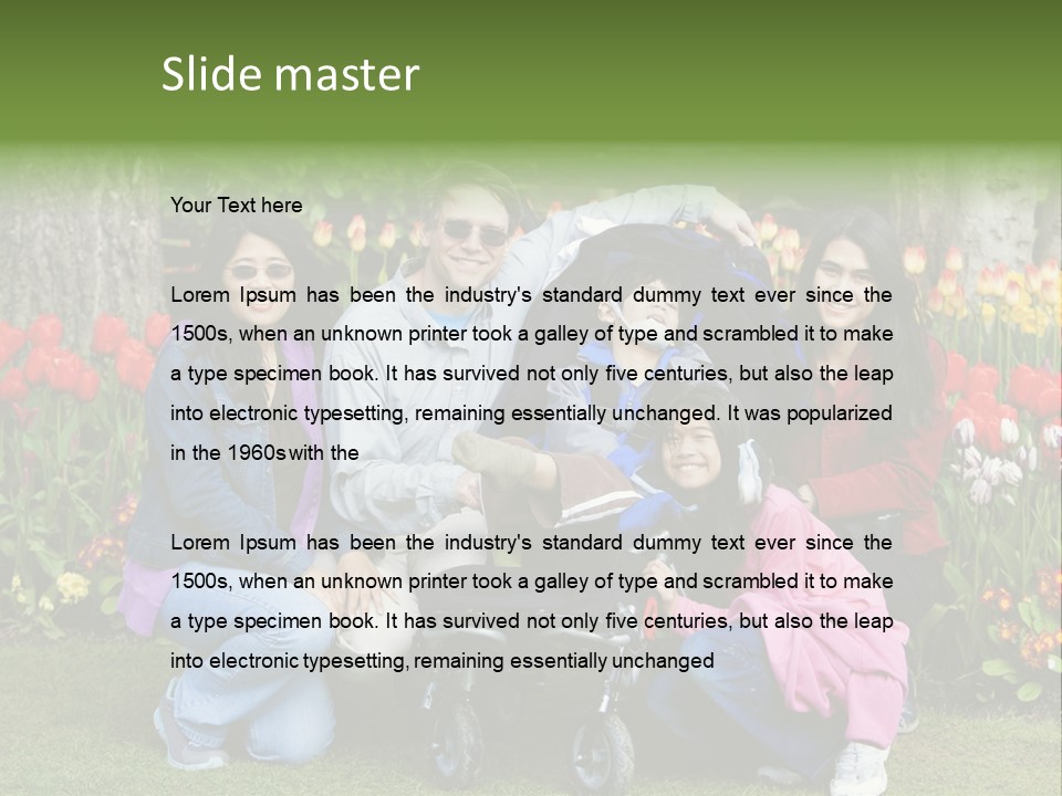 Beautiful Woman Medical PowerPoint Template