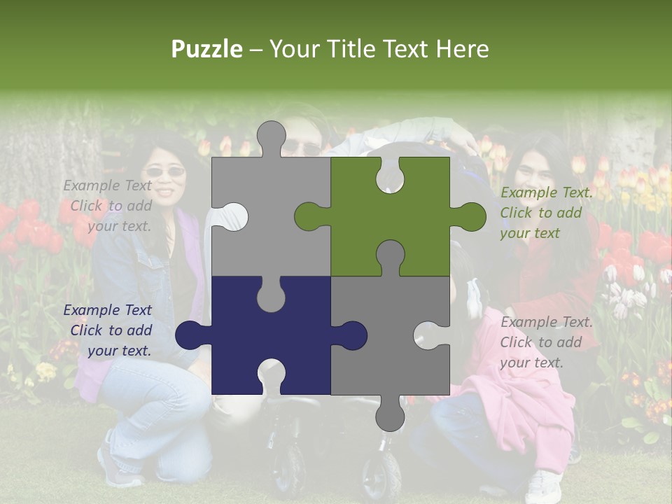 Beautiful Woman Medical PowerPoint Template