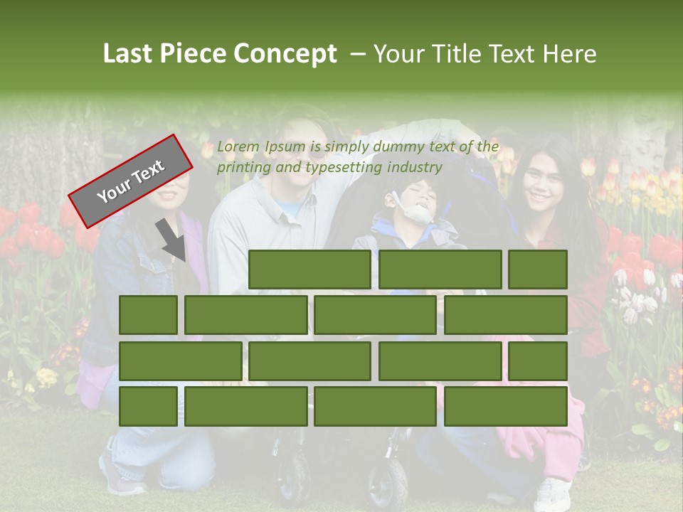 Beautiful Woman Medical PowerPoint Template