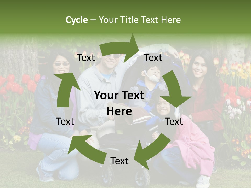 Beautiful Woman Medical PowerPoint Template