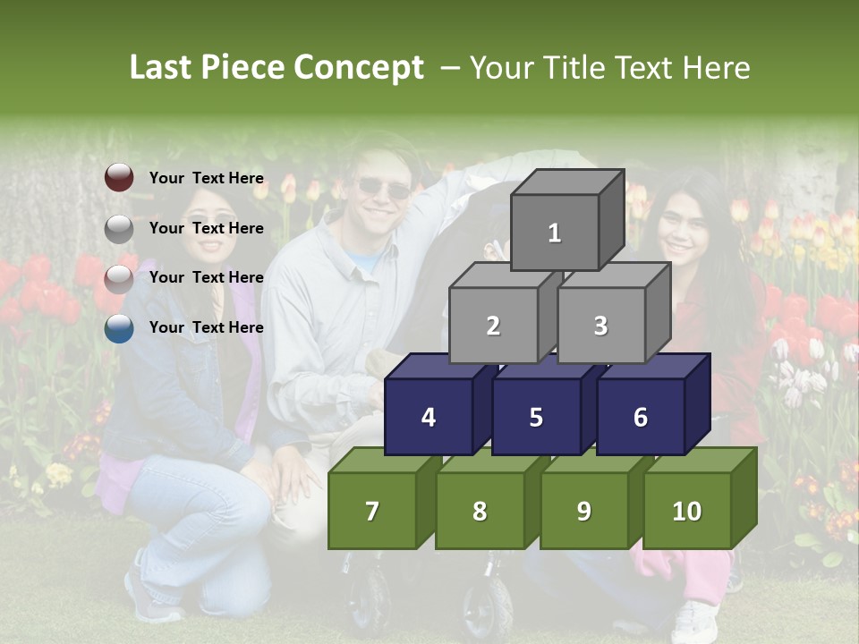 Beautiful Woman Medical PowerPoint Template