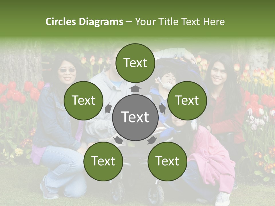 Beautiful Woman Medical PowerPoint Template