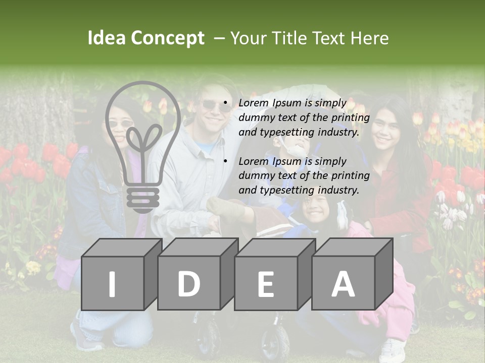 Beautiful Woman Medical PowerPoint Template