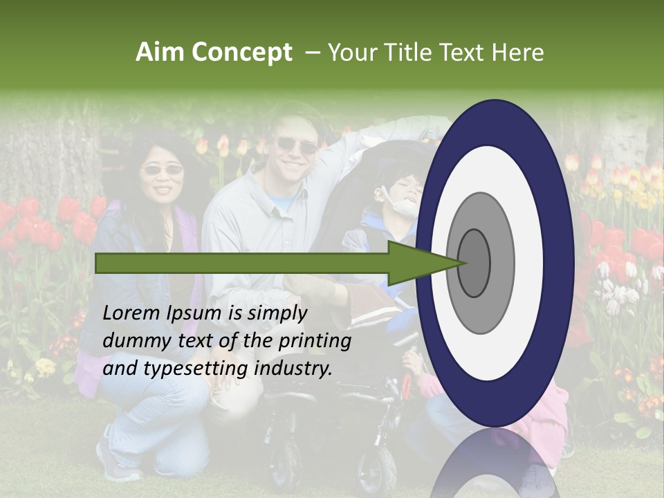 Beautiful Woman Medical PowerPoint Template