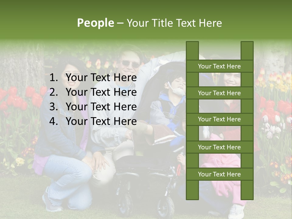 Beautiful Woman Medical PowerPoint Template