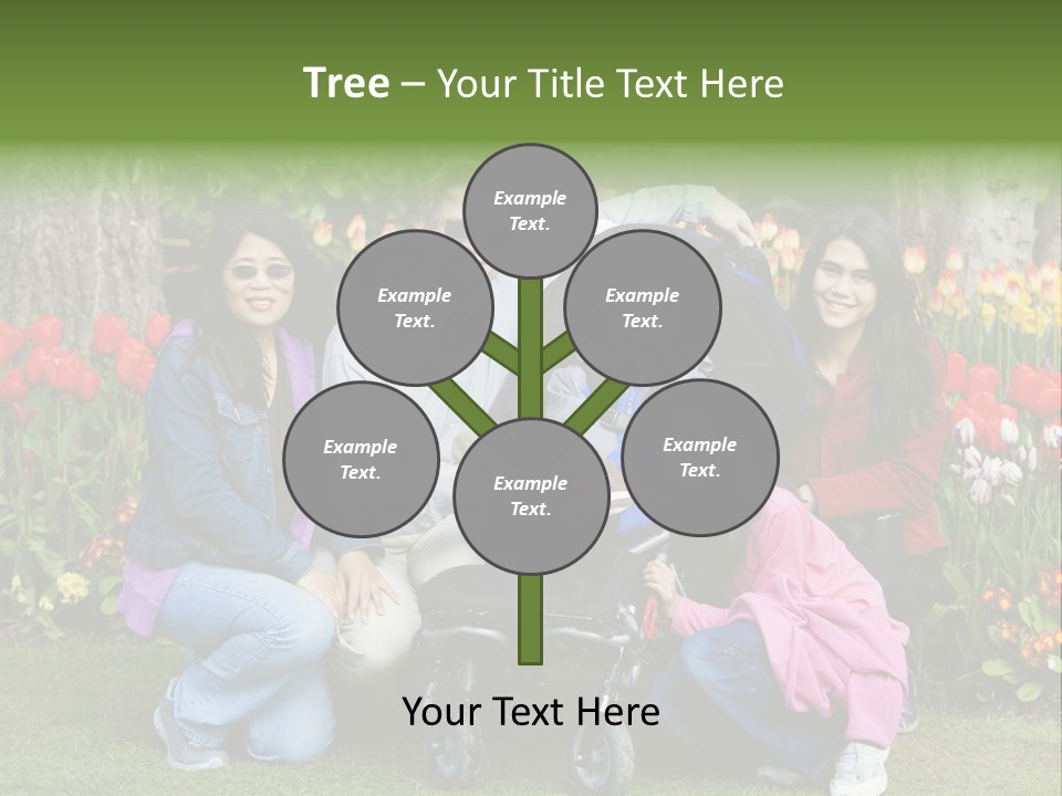 Beautiful Woman Medical PowerPoint Template