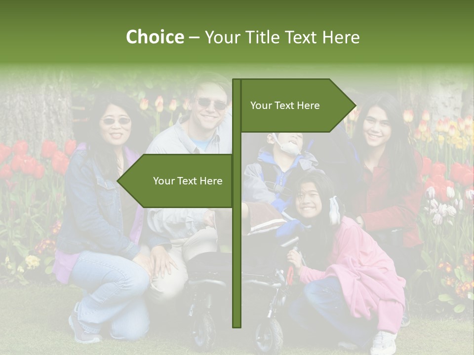 Beautiful Woman Medical PowerPoint Template