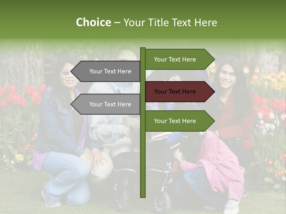 Beautiful Woman Medical PowerPoint Template