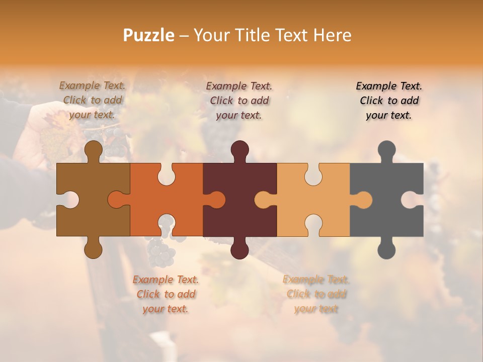 France Food October PowerPoint Template