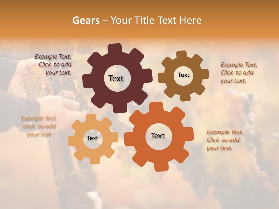 France Food October PowerPoint Template