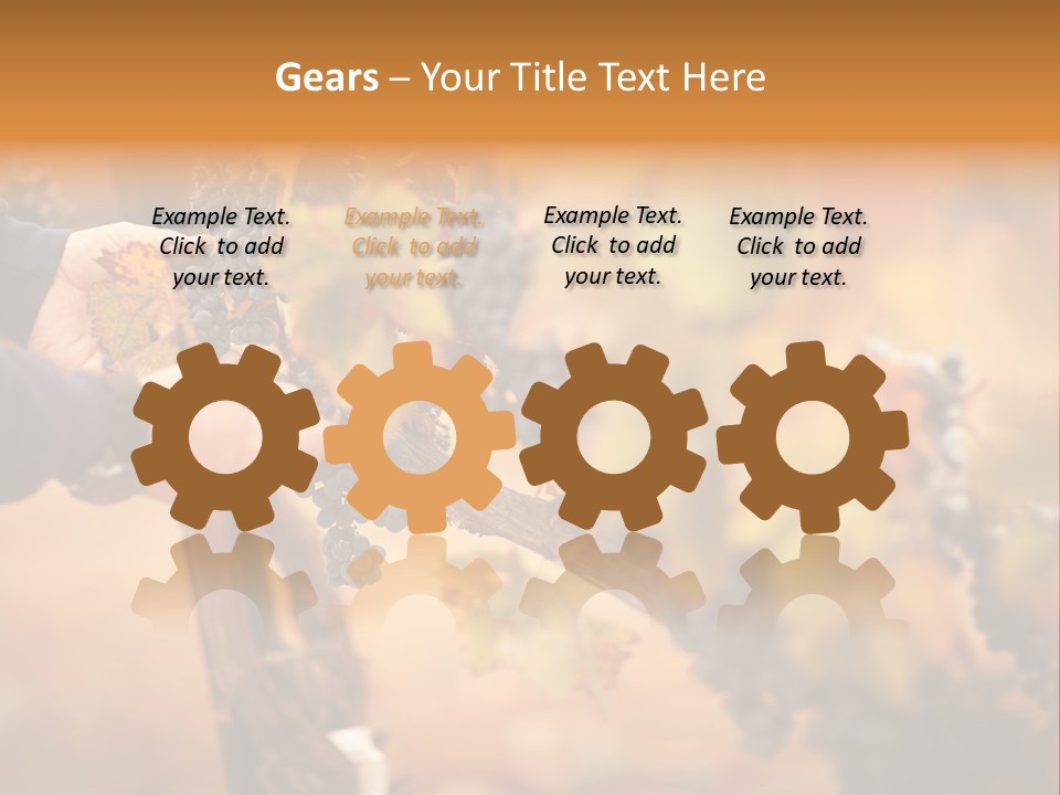 France Food October PowerPoint Template