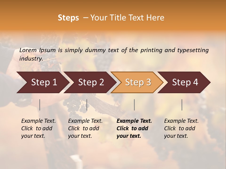 France Food October PowerPoint Template