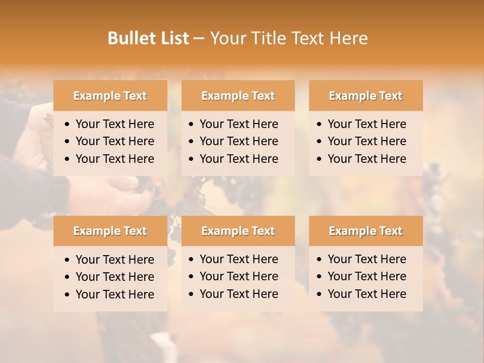 France Food October PowerPoint Template