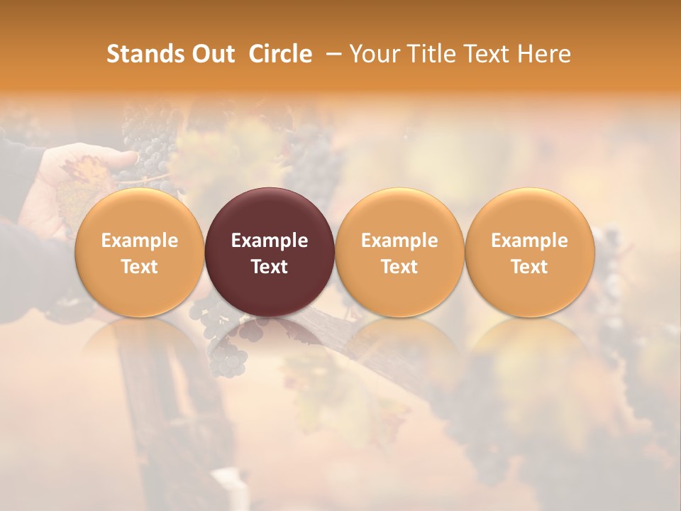 France Food October PowerPoint Template