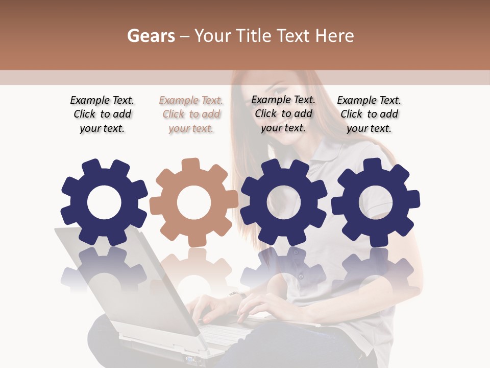 Background Beautiful Human PowerPoint Template