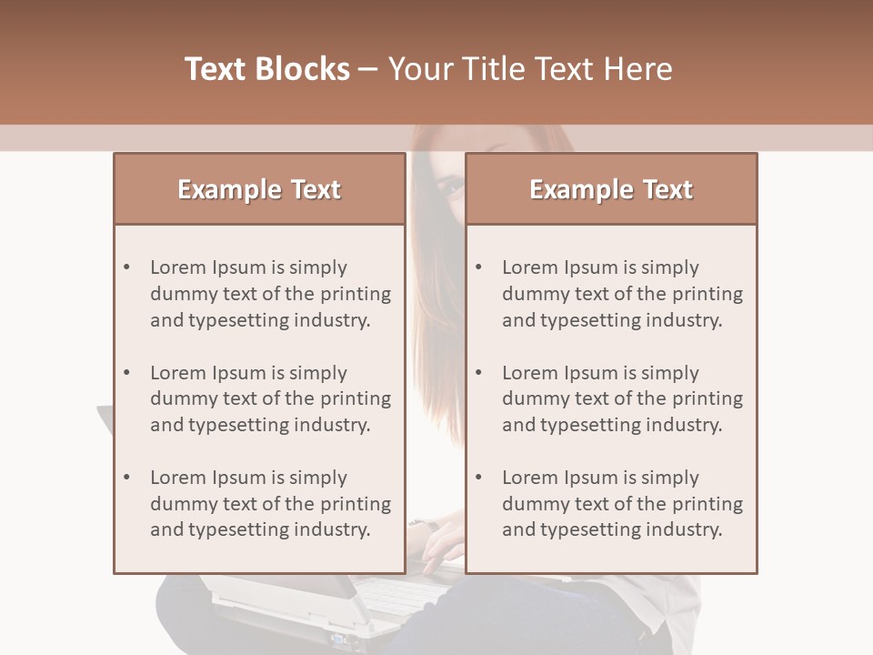 Background Beautiful Human PowerPoint Template