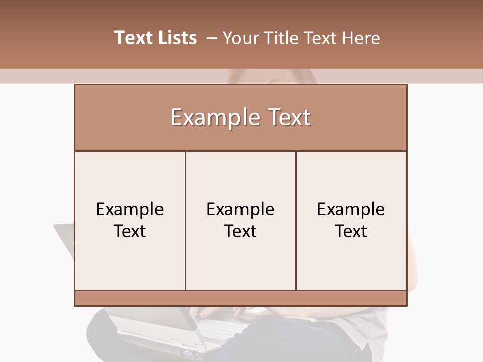 Background Beautiful Human PowerPoint Template