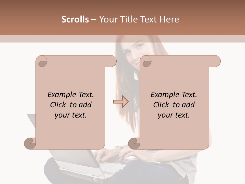 Background Beautiful Human PowerPoint Template